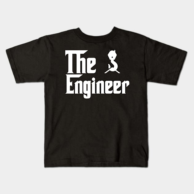 The engineer job gifts for father mother . Perfect present for mother dad friend him or her Kids T-Shirt by SerenityByAlex